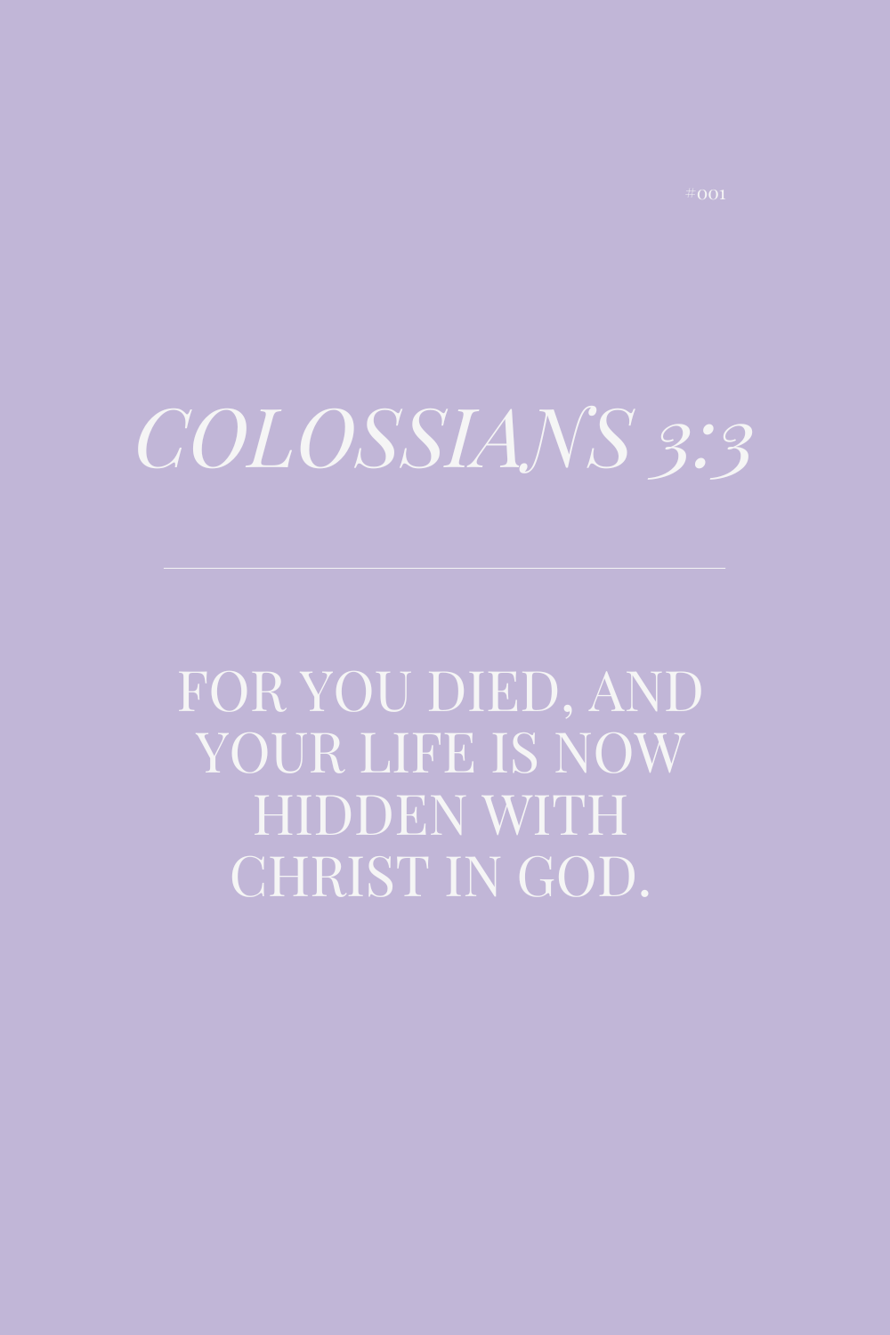 Who am I, Really? — Colossians&nbsp;3:3